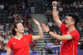 Zheng Siwei Huang  en Ya Qiong © Getty Images