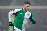 Santiago Giménez tijdens een van zijn laatste wedstrijden bij Feyenoord © GettyImages.