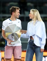 Casper Ruud en Maria Galligani ©Getty Images