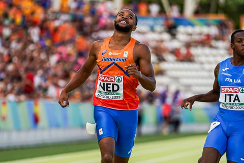 Razendsnelle tijden bij NK atletiek, maar record op koningsnummer wordt ongeldig verklaard