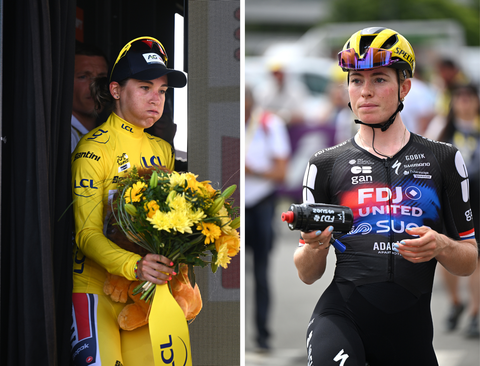 Ploeg Demi Vollering weer oorzaak van rel in Tour de France Femmes: geletruidraagster haalt uit