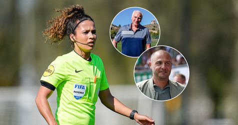 Twijfels over vrouwelijke arbiter in Nederland: 'Ik hoorde dat de baas van de UEFA naar de kleedkamers ging'