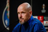 Erik ten Hag ligt zwaar onder druk. © Getty Images