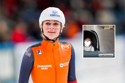 Ex-topschaatsster Irene Schouten deelt positief nieuws over baby Dirk in moeilijke periode