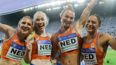 Zwangere Nederlandse atlete (23) oogst bewondering bij rivalen na zware tijd: 'Schitterende dame'