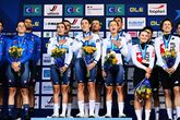 Frankrijk won de gemengde tijdrit op de EK wielrennen. ©Getty Images