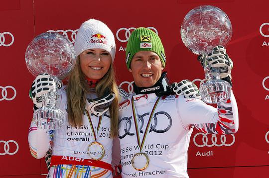Ski-iconen Lindsey Vonn en Marcel Hirscher krijgen prachtig nieuws na zwaar blessureleed