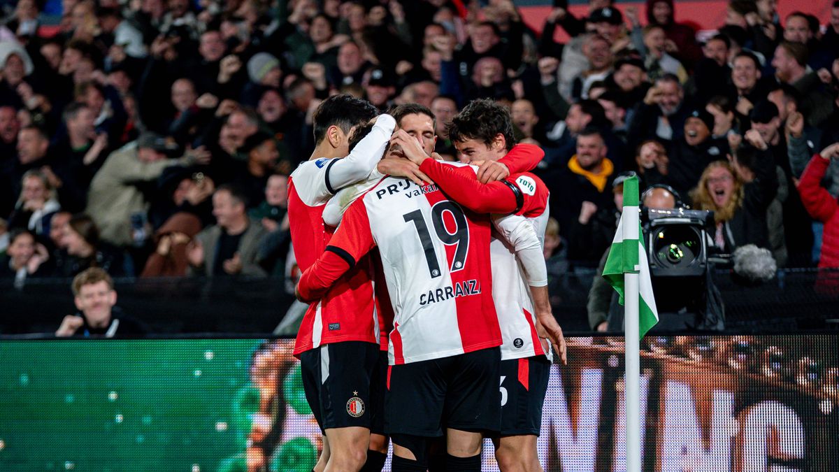 Feyenoord herstelt zich na verlies in Klassieker: twee goals in twee minuten geven doorslag tegen AZ