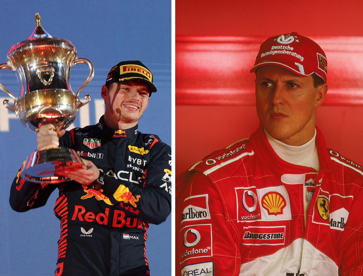 Max Verstappen is beter dan Michael Schumacher was: 'Net zo gedisciplineerd, maar constanter'