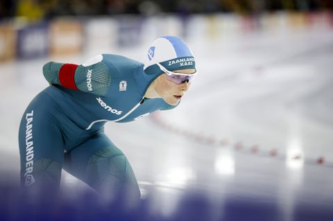 Topschaatsster Marijke Groenwoud maakt droomweekend voor ploeg Jillert Anema compleet