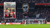Patrick ‘Paddy’ Overveen wordt een laatste eer bewezen door de Ajax-fans. ©Getty Images en Facebook