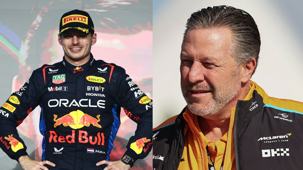 Zak Brown vindt dat Max Verstappen een goed gevoel voor humor heeft: 'Weet je dat nog?'