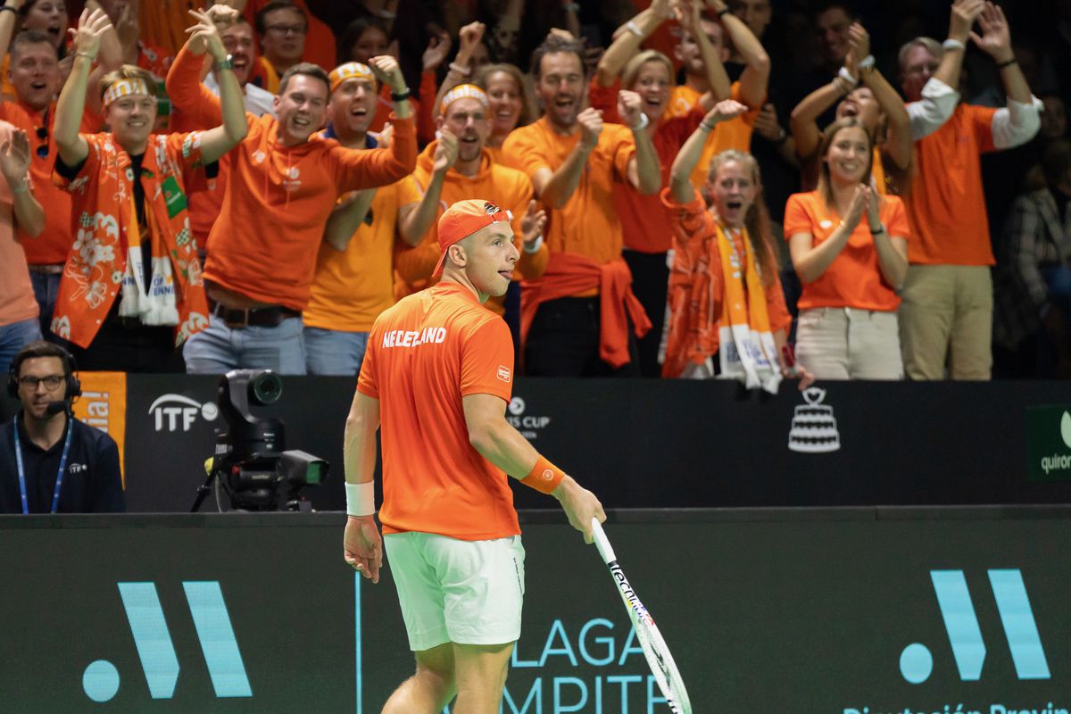 Nederlandse toptennissers hebben geluk bij loting voor nieuw seizoen Davis Cup