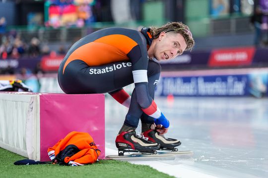Schaatskampioen wordt teruggefloten na kritiek: 'Jorrit Bergsma moet niet zeuren'