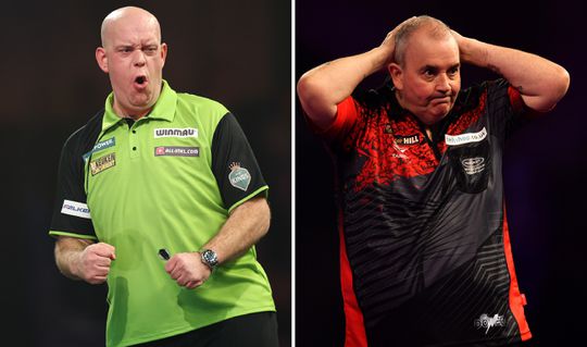 Michael van Gerwen kan met winst op WK darts enorme tik uitdelen aan oude rivaal Phil Taylor