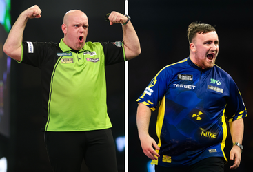 Michael van Gerwen ontliep 'favoriet' Luke Littler afgelopen jaar nauwelijks in onderlinge duels