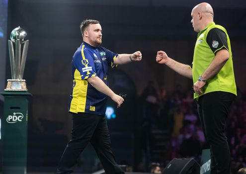 Zoveel prijzengeld verdienen Michael van Gerwen en Luke Littler op WK darts