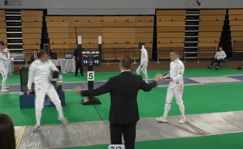 Nederlandse schermer schreeuwt het uit richting landgenoot: 'Ga mij niet naaien!'