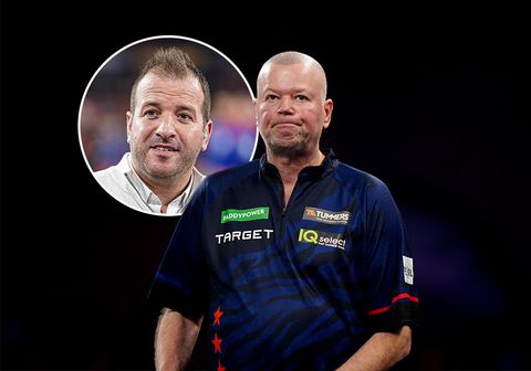 Pijnlijke boodschap voor Raymond van Barneveld: 'Ook Rafael van der Vaart krijgt hem niet op het juiste spoor'