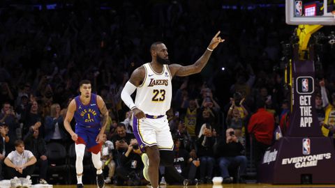Magische grens: LeBron James passeert als eerste de 40.000 punten in NBA