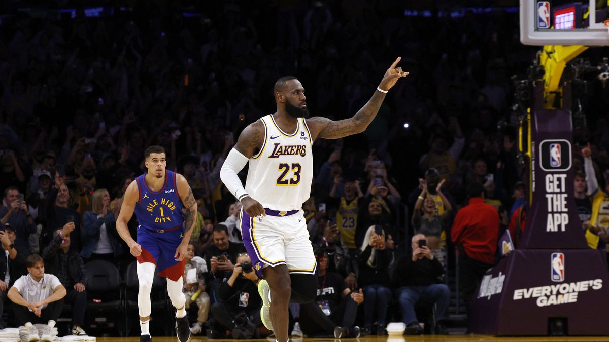 Magische grens: LeBron James passeert als eerste de 40.000 punten in NBA