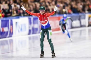Juichende Irene Schouten stopt niet helemaal met schaatsen: 'Dat heb ik ook nooit gezegd'
