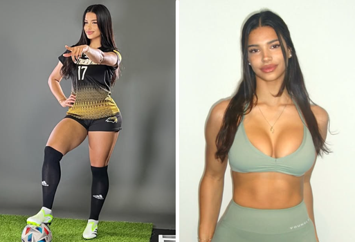 'Meest sexy college-voetbalster' laat fans smelten met nieuw trainingsfilmpje: 'Ben je nog single?'