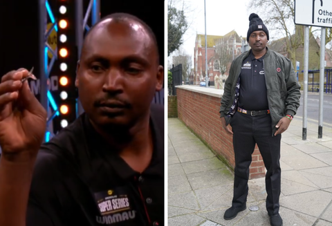 Cultdarter uit Kenia verslaat ex-wereldtoppers en wordt opnieuw begroet met vuvuzela's