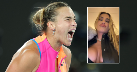 'Perfecte' Aryna Sabalenka overladen met complimenten: toptennisster loopt te koop met lichaam in virale video