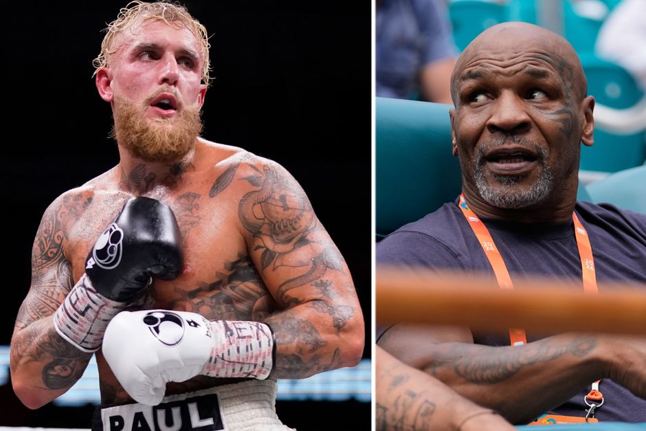 Jake Paul daagt Mike Tyson uit: 'Hij kan mijn oor niet afbijten als ik zijn tanden eruit sla'