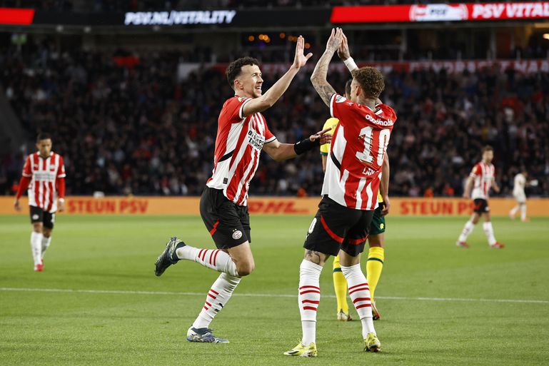 LIVE | Ivan Perisic scoort na perfect uitgevoerde aanval van PSV: vroege voorsprong tegen Fortuna