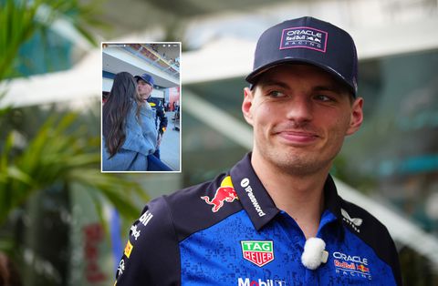 Moeder Max Verstappen legt liefdevol moment met Kelly Piquet vast na opsteker bij kwalificatie GP Miami