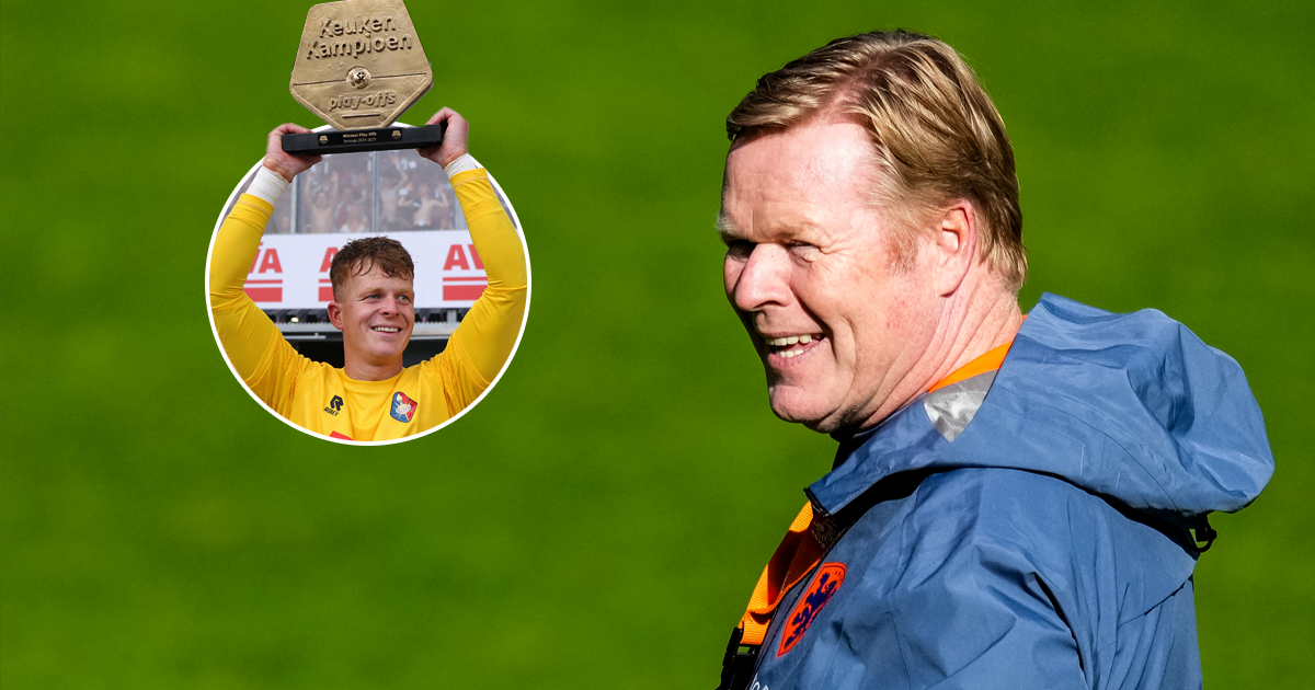 Ronald Koeman Jr. laat trotse vader huilen, bondscoach geeft reden van ...