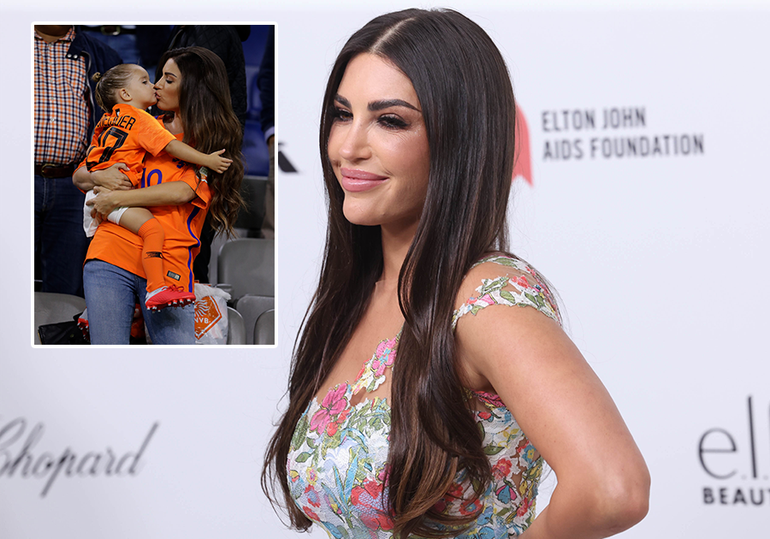 Yolanthe Cabau (ex Wesley Sneijder) 'intens blij' door lief gebaar van zoontje Xess Xava