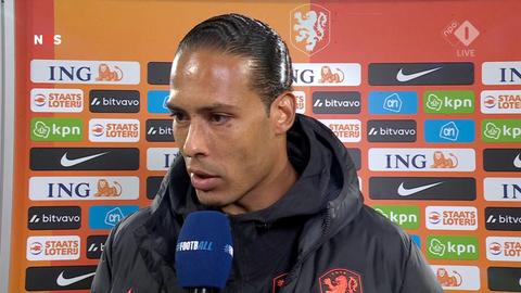 Oranje-aanvoerder Virgil van Dijk vol verbazing tijdens interview: 'Dat jij die vraag hier stelt...'