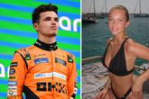 Lando Norris en Margarida Corceiro. © Getty Images en Instagram