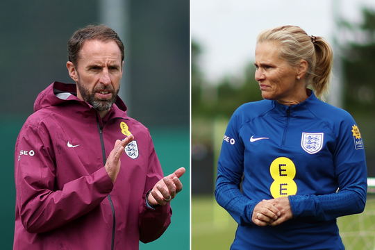 Sarina Wiegman weigert aan stoelpoten Gareth Southgate te zagen: 'Vind het niet gepast'