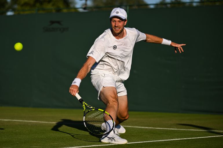 Einde verhaal voor boze Botic van de Zandschulp op Wimbledon