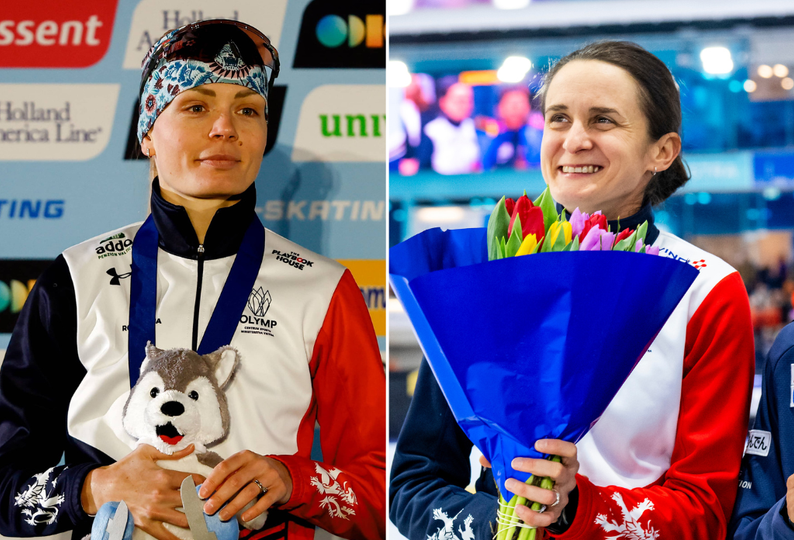 Nikola Zdrahalova en haar vrouw Martina Sablikova © Getty Images