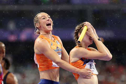 'Dit slaat nergens op': Lieke Klaver schreeuwt het uit van ongeloof en Femke Bol is verlost van boosheid na fenomenaal goud