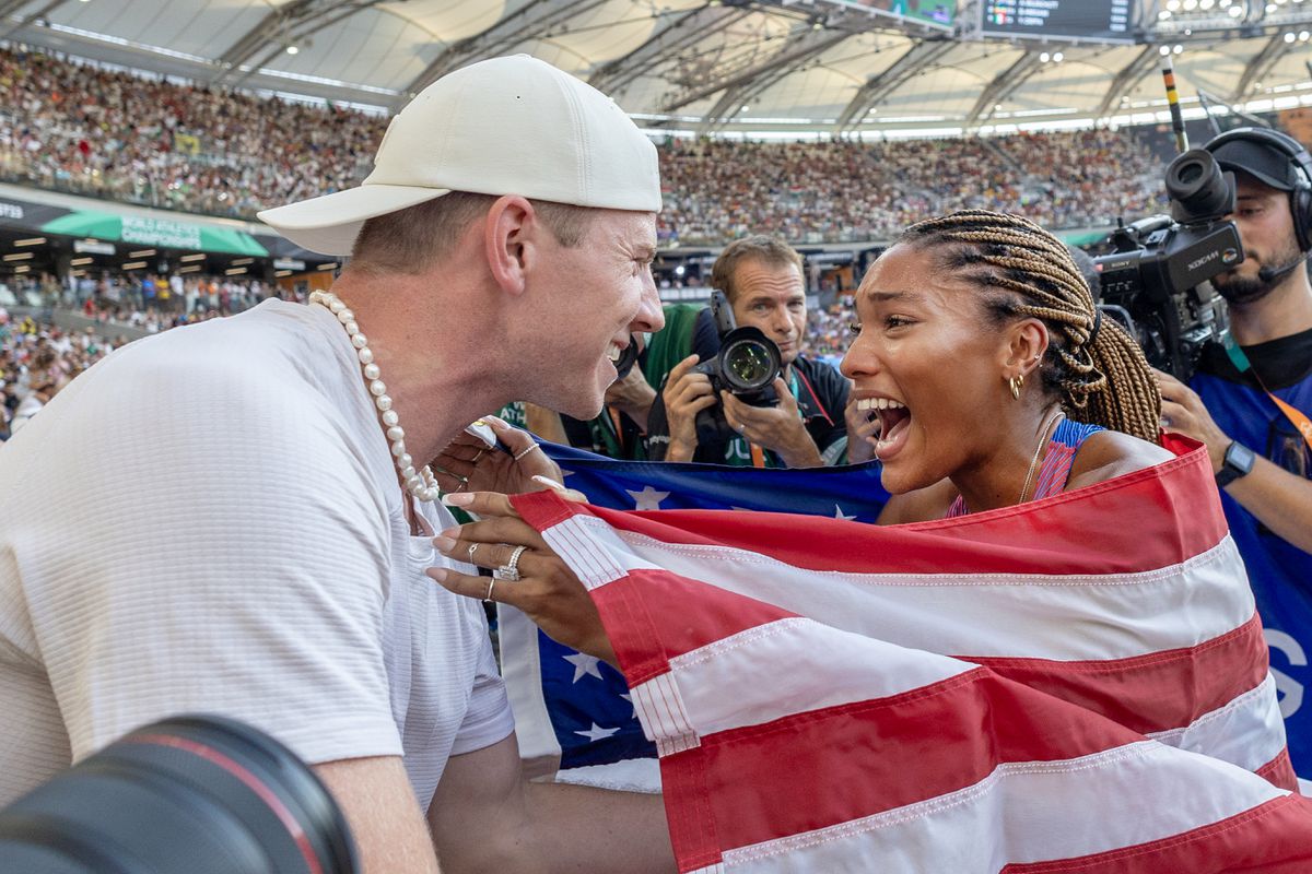 Olympisch liefdeskoppel uit Amerika rent op de Olympische én Paralympische Spelen