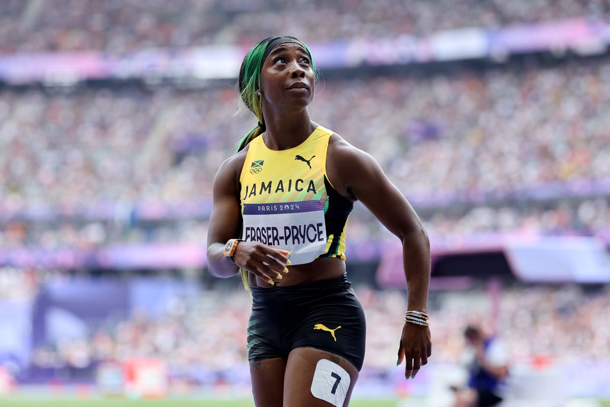 Topsprinter Shelly-Ann Fraser-Pryce verschijnt niet aan de start van olympisch koningsnummer