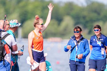 Karolien Florijn volgt voorbeeld van vader Ronald en broertje Finn met olympisch goud: 'Hij liet een FaceTime van mijn moeder zien'