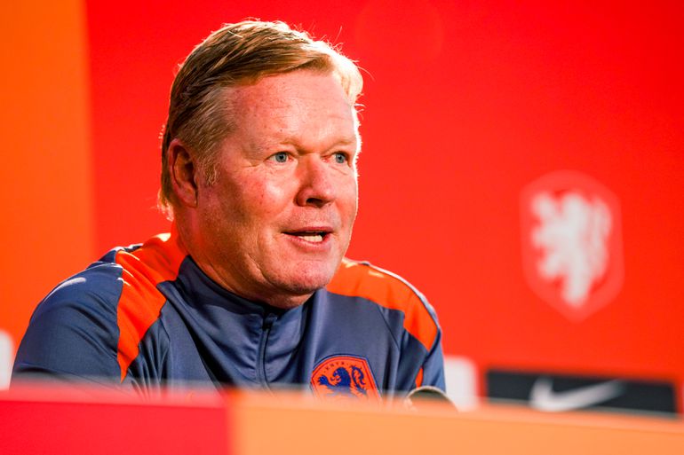 Duidelijke taal van bondscoach Ronald Koeman over zijn Oranje-selectie voor de Nations League