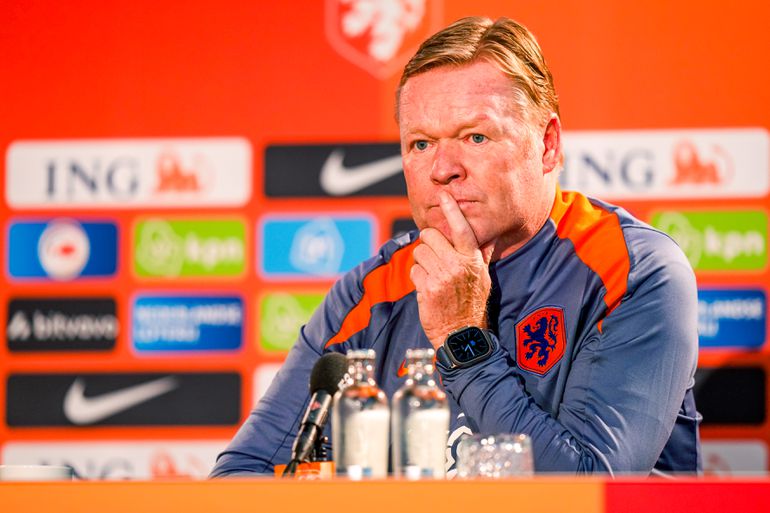 Ronald Koeman sneert naar Valentijn Driessen na 'respectloze' vraag: 'Helaas doen ze dat niet bij de krant'