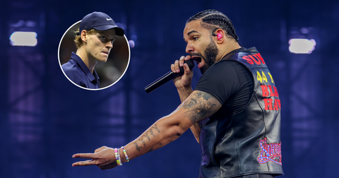 Rapper Drake neemt 'vloek' mee naar US Open, populaire artiest zet fortuin in op winst van deze toptennisser