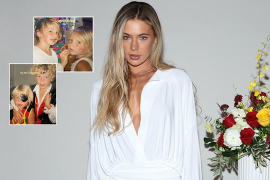 Populaire zus Jutta Leerdam reageert op haar prachtige kinderfoto's: 'We hebben je goed opgevoed'