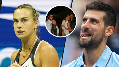 Aryna Sabalenka gaat op 'droomdate' samen met tennisicoon Novak Djokovic