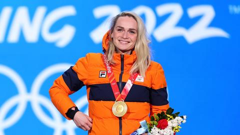 Schaatslegende Irene Schouten grapt over onvermoed talent bij zoontje (1): 'Net zo enthousiast als zijn moeder'