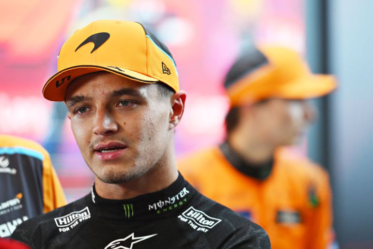 Lando Norris is keihard voor Max Verstappen na fenomenale zege: 'Geen talent, maar geluk'